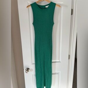 House of Harlow 1960 green sparkly dress
